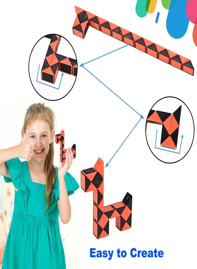 GOLDGE 28 Pack Mini Cube Puzzle Fidget Toys - Bulk Party Favors & Goodie Bag Stuffers for Kids, Travel Toys for Ages 4-8, Treasure Box Toys for Classroom, Birthday & Back to School Gifts - Image 5
